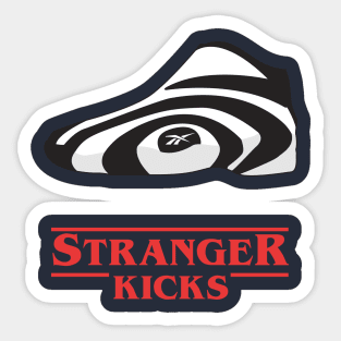 Stranger Kicks Sticker